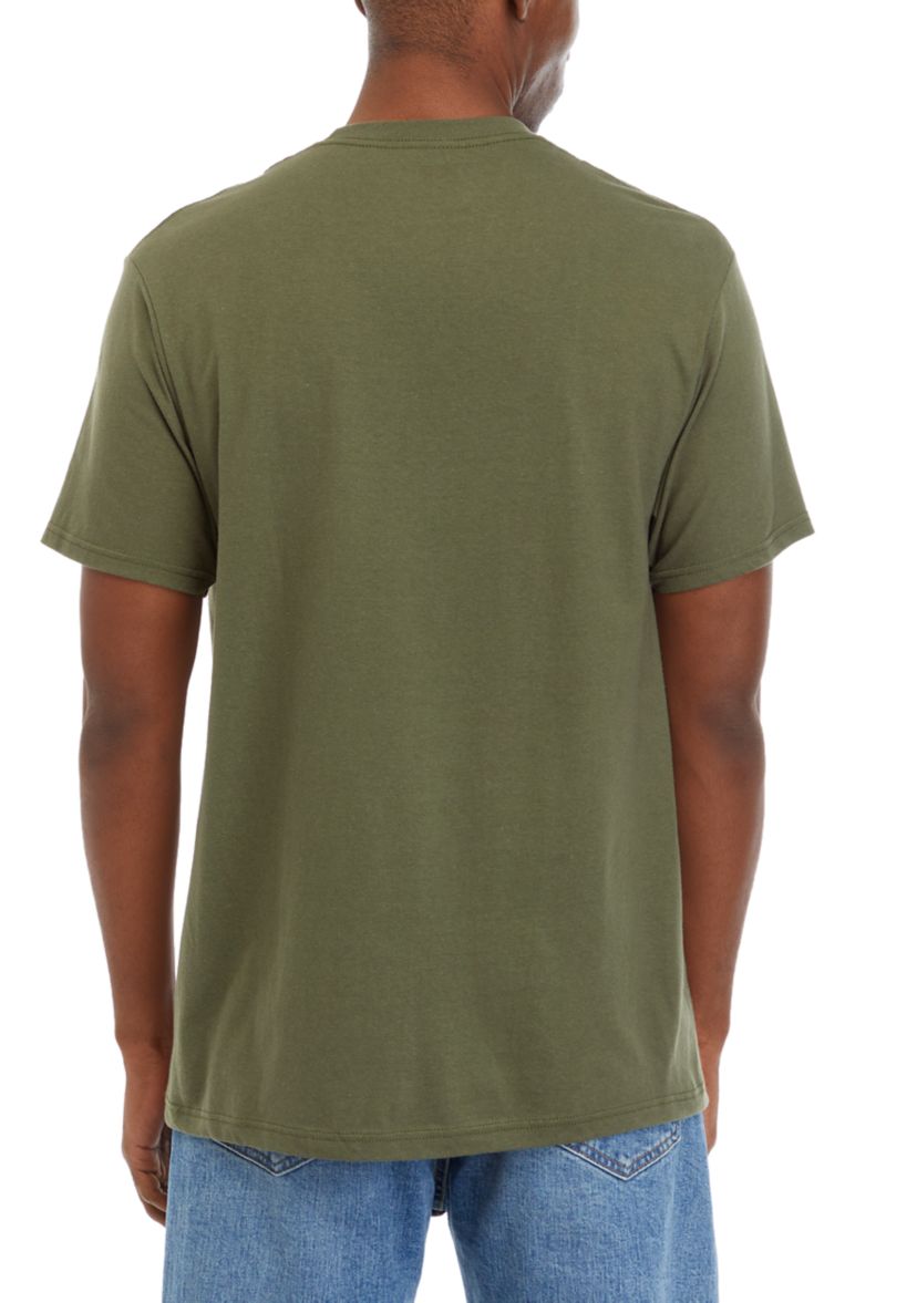 Short Sleeve Relaxed Fit Desert Scene Graphic T-Shirt