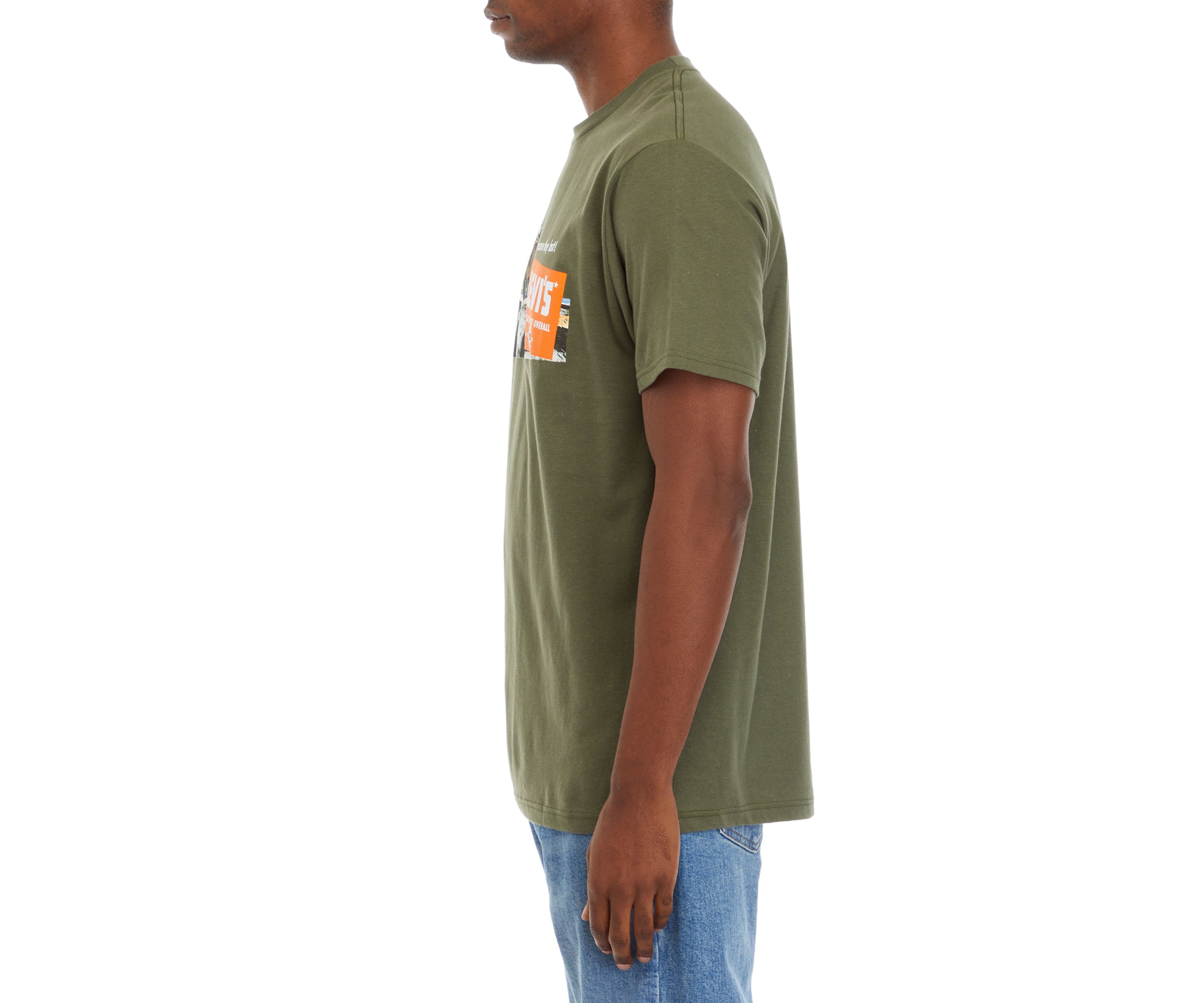 Short Sleeve Relaxed Fit Desert Scene Graphic T-Shirt