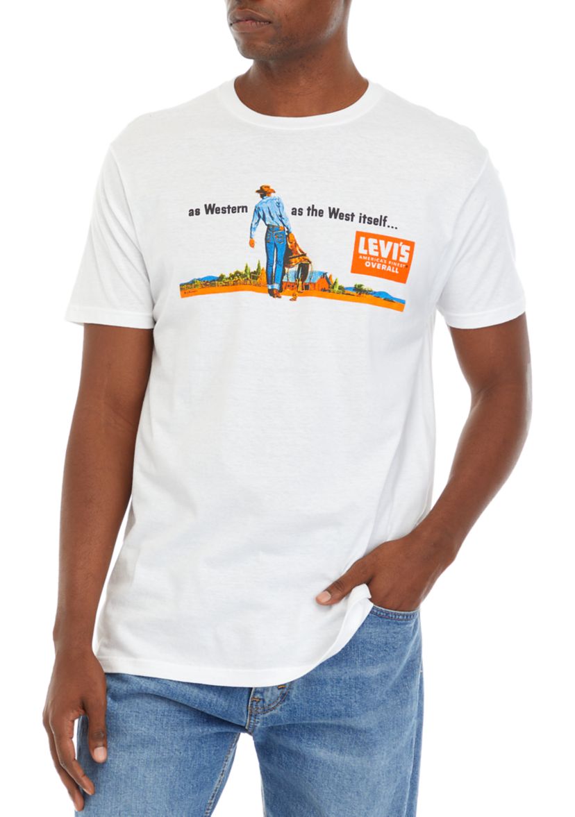 Short Sleeve Relaxed Fit Western as it Gets Graphic T-Shirt