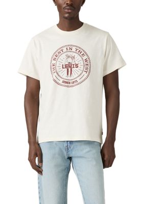 Levi's Men's Round Up Roundel Graphic T-Shirt, 2XL