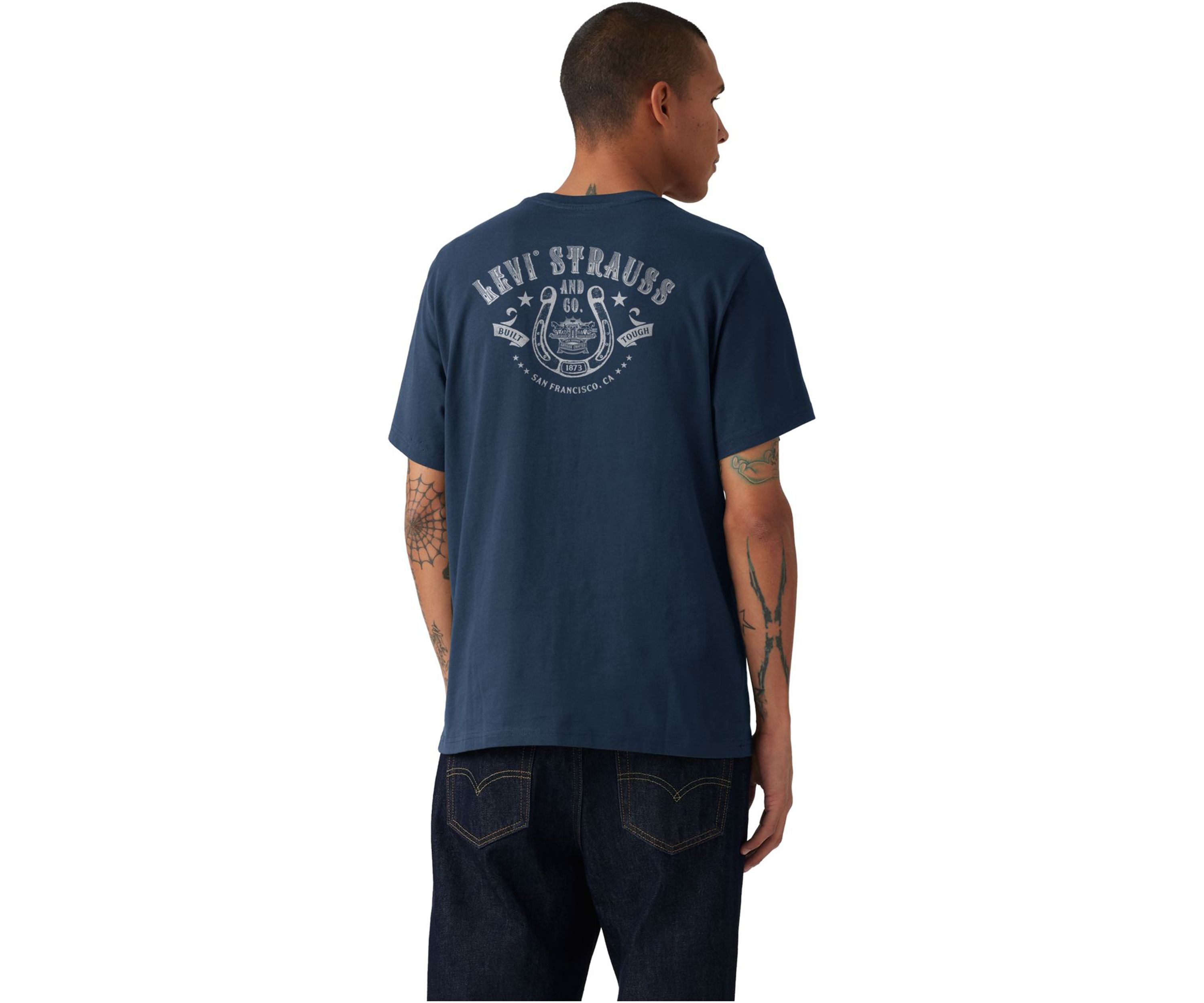 Mens Relaxed Fit Short Sleeve Graphic T-Shirt