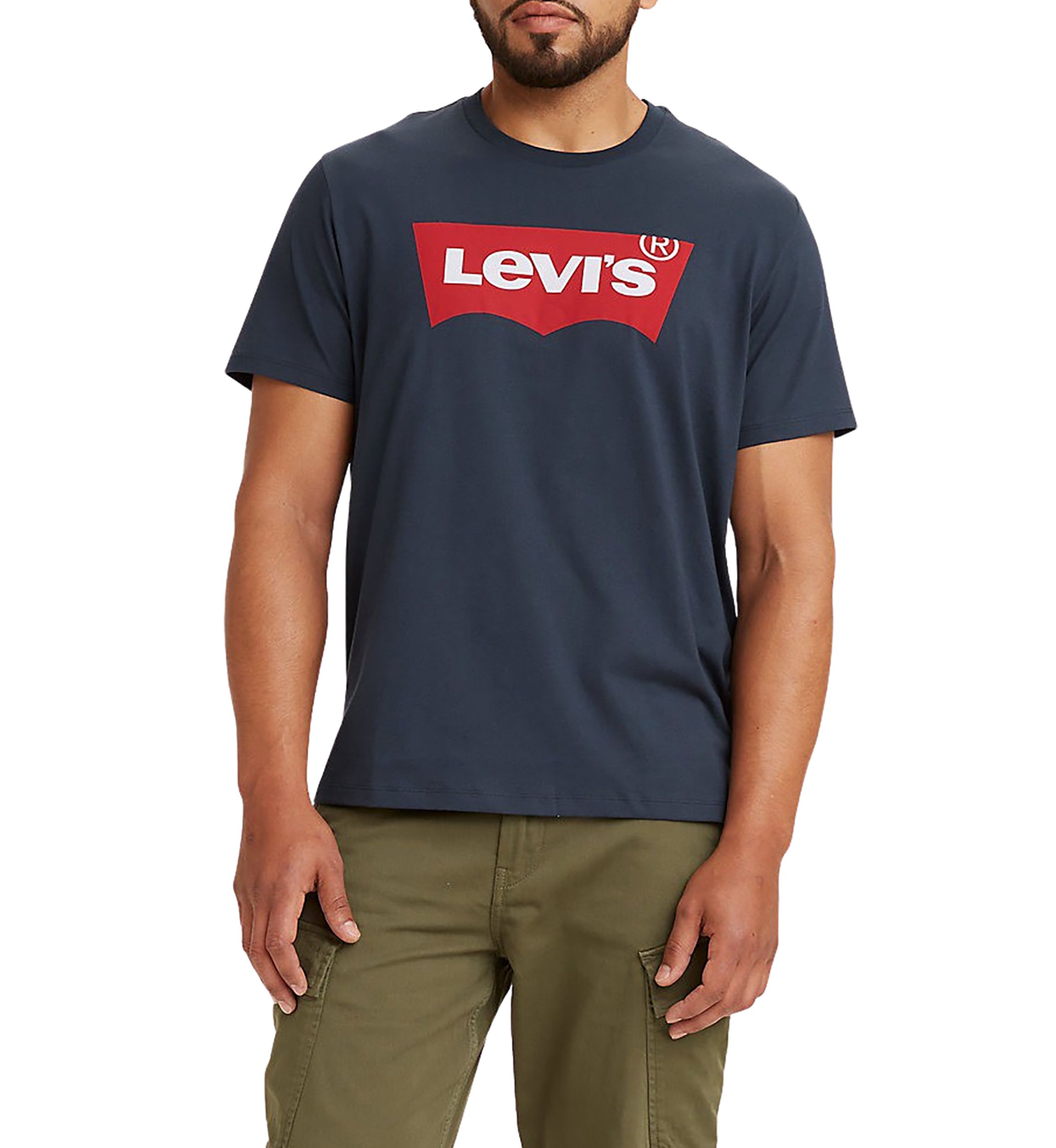 Mens Graphic Set-In Neck T-Shirt