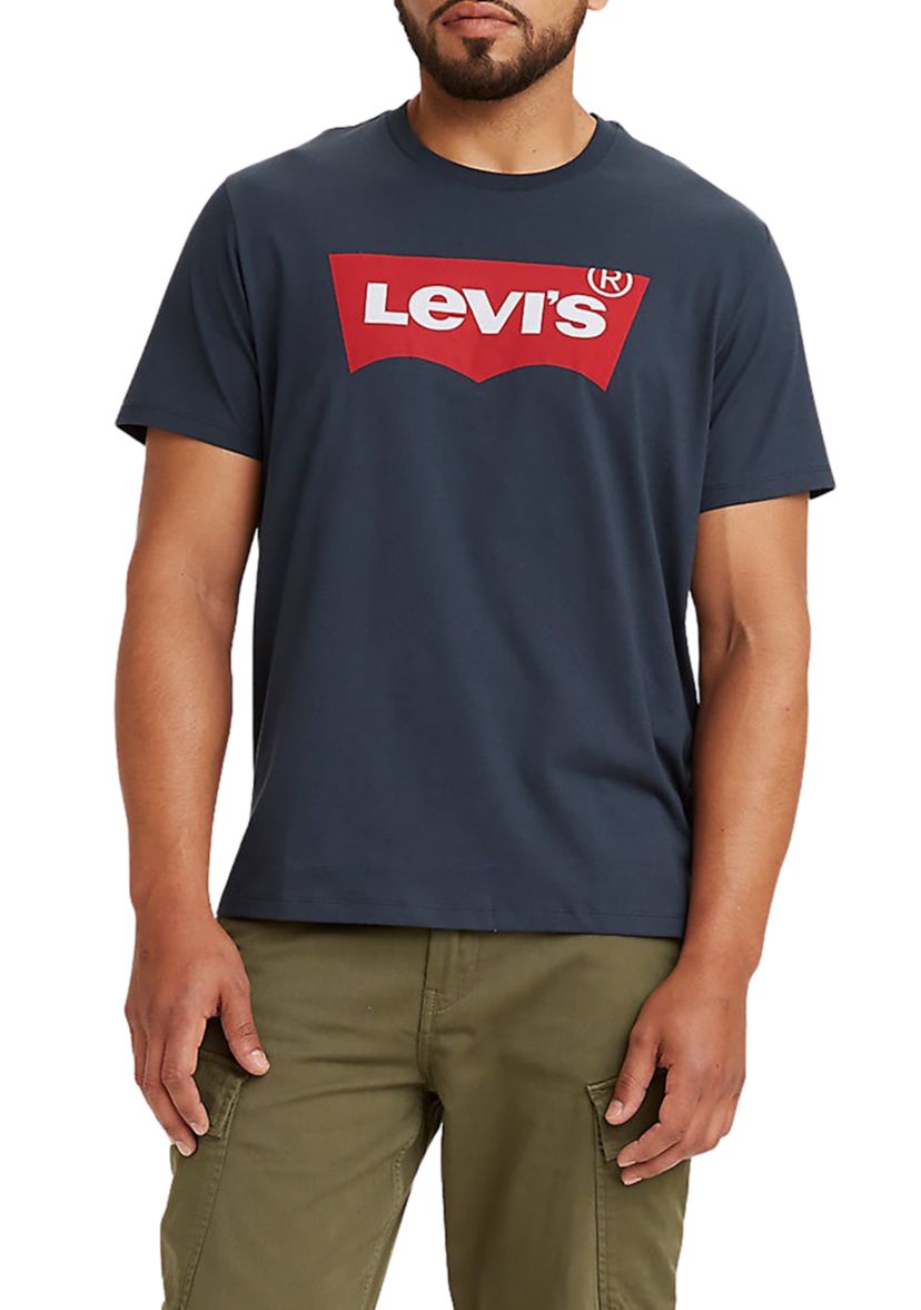 Mens Graphic Set-In Neck T-Shirt