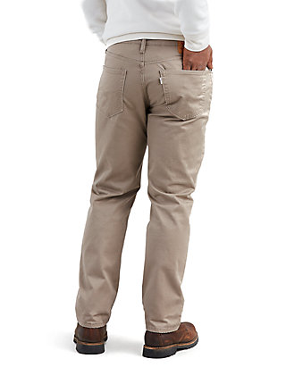 New Levi's 541 Athletic Taper Stretch Timberwolf Khaki Tan Jeans Mens Size 40x32 