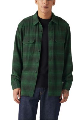 Levi's Men's Classic Worker Shirt, XLT Big