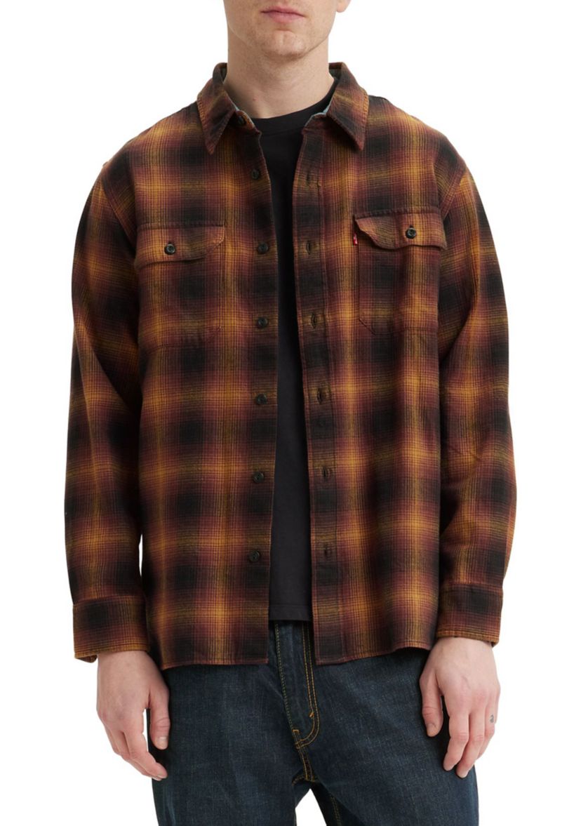 Scottie Plaid Button Up Shirt