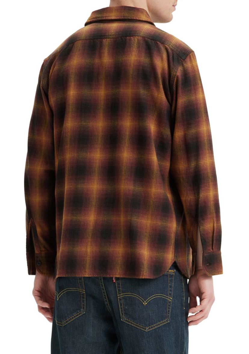 Scottie Plaid Button Up Shirt