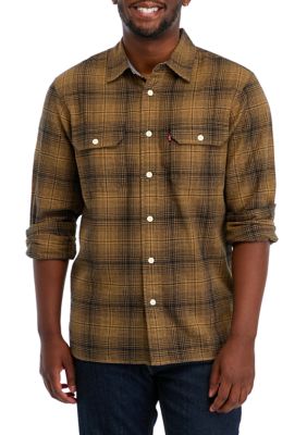 Levi's Men's Classic Worker Shirt, XLT Big