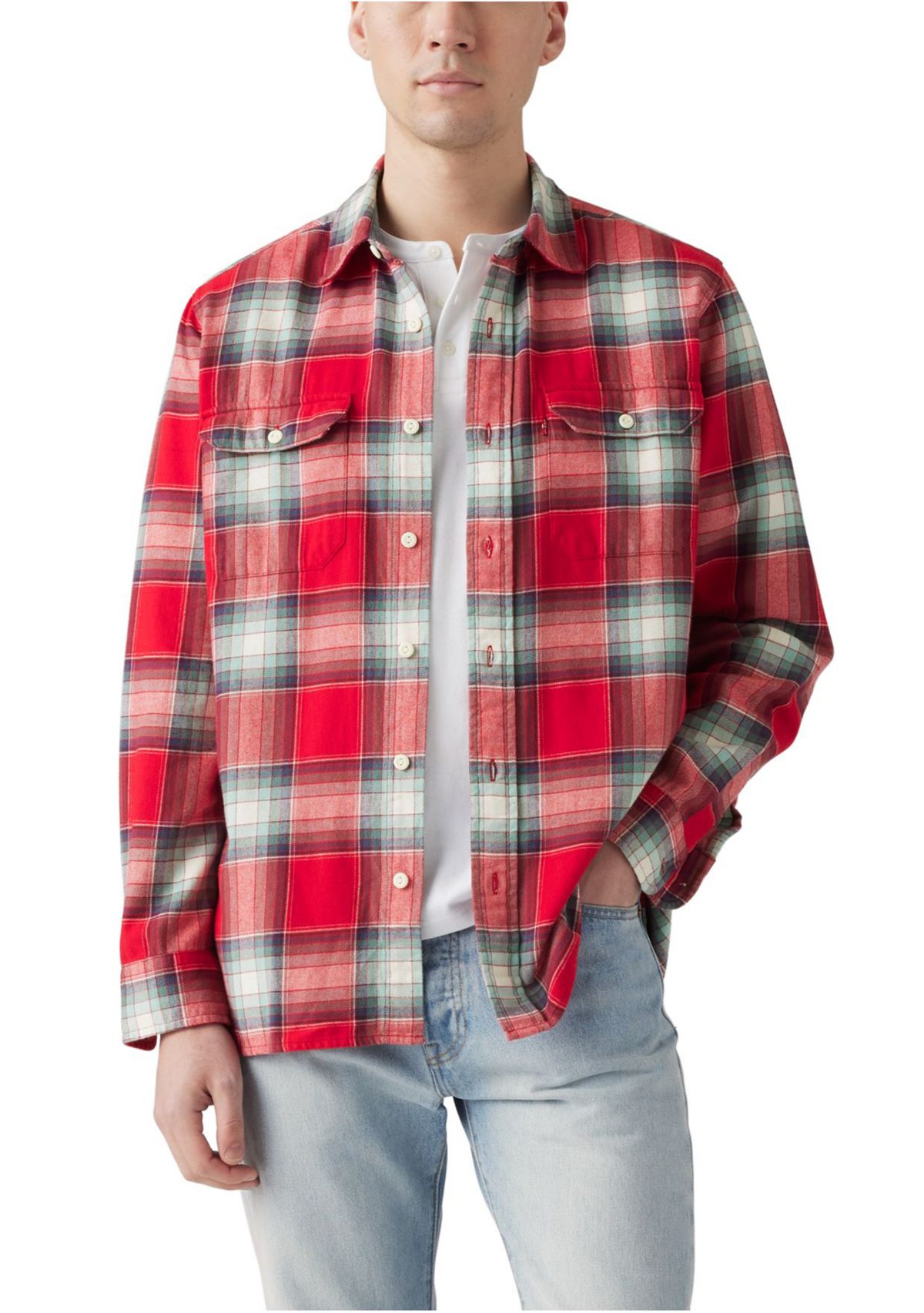 Colton Plaid Button Up Shirt 