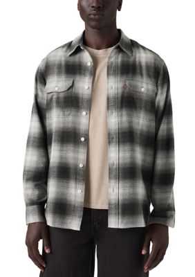 Levi's Men's Jericho Plaid Classic Work Shirt, Small