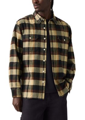 Levi's Men's Medina Plaid Classic Work Shirt, 2XL