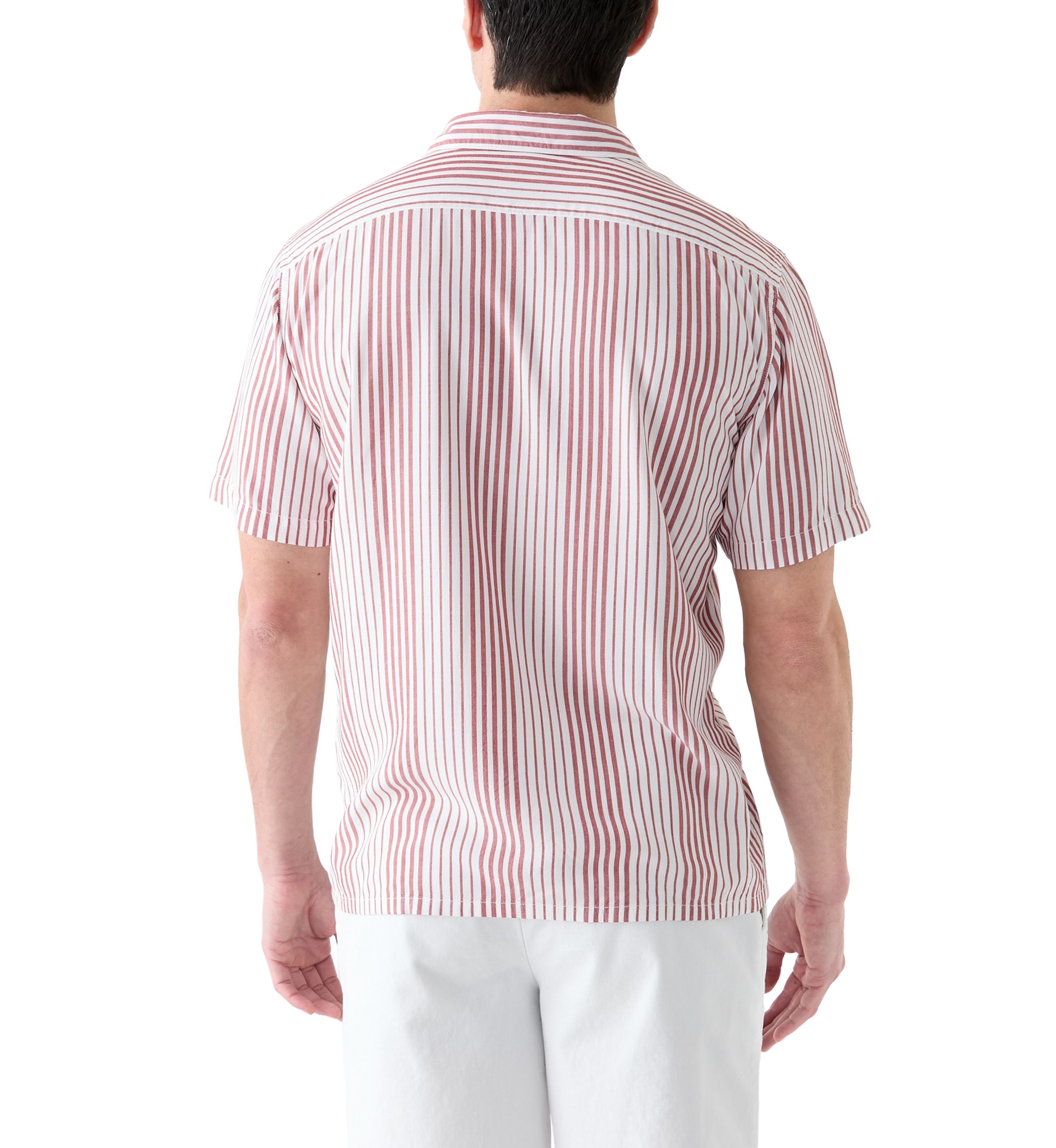 Classic Camper Stripe Button Down Shirt