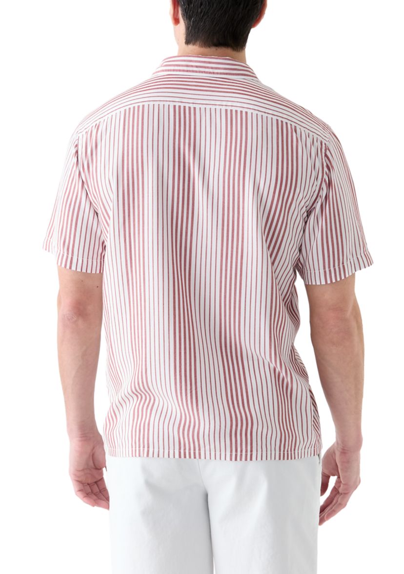 Classic Camper Stripe Button Down Shirt
