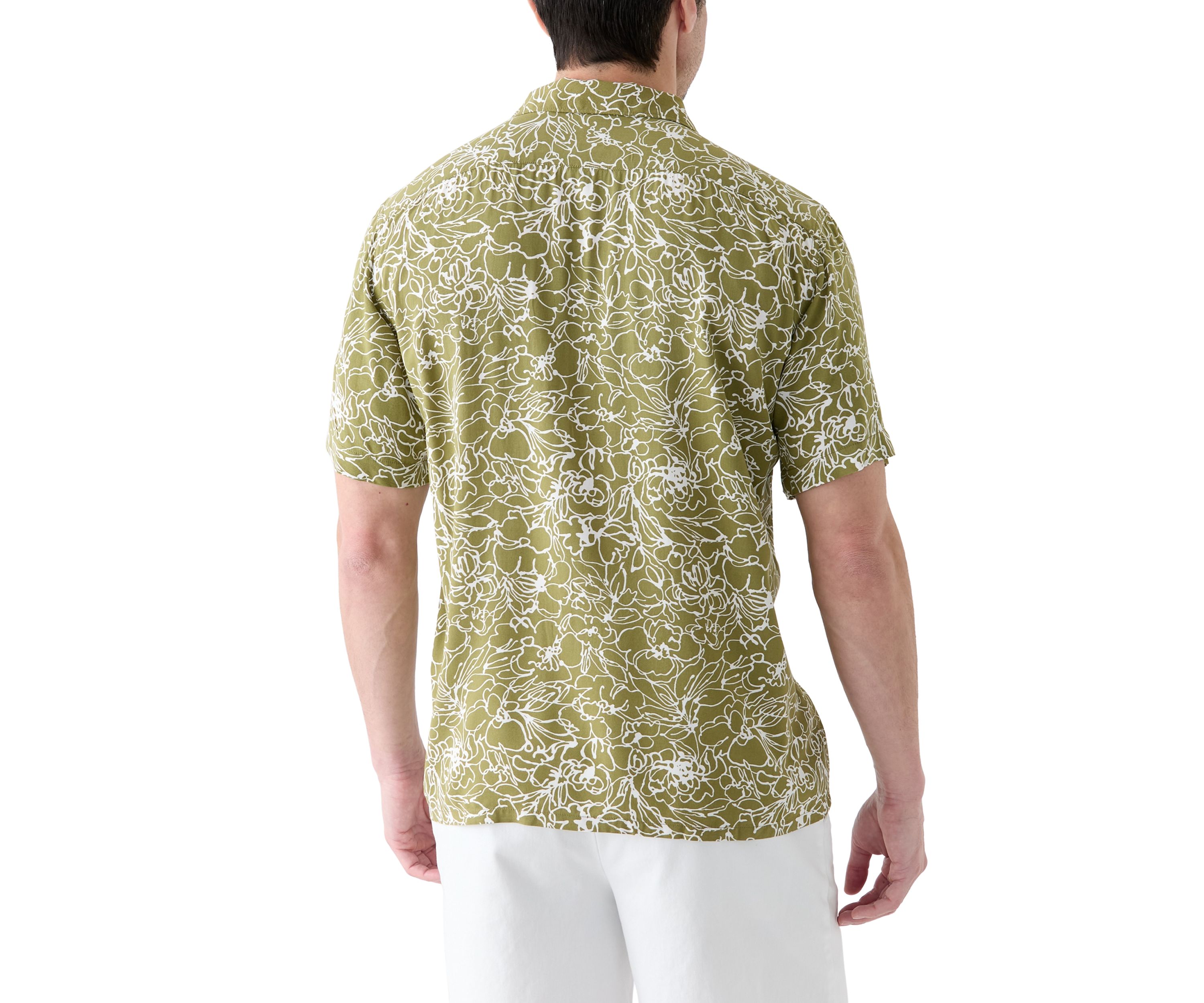 Classic Camper Printed Button Down Shirt