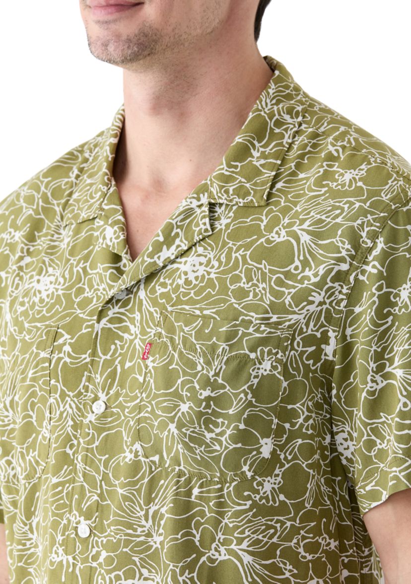 Classic Camper Printed Button Down Shirt