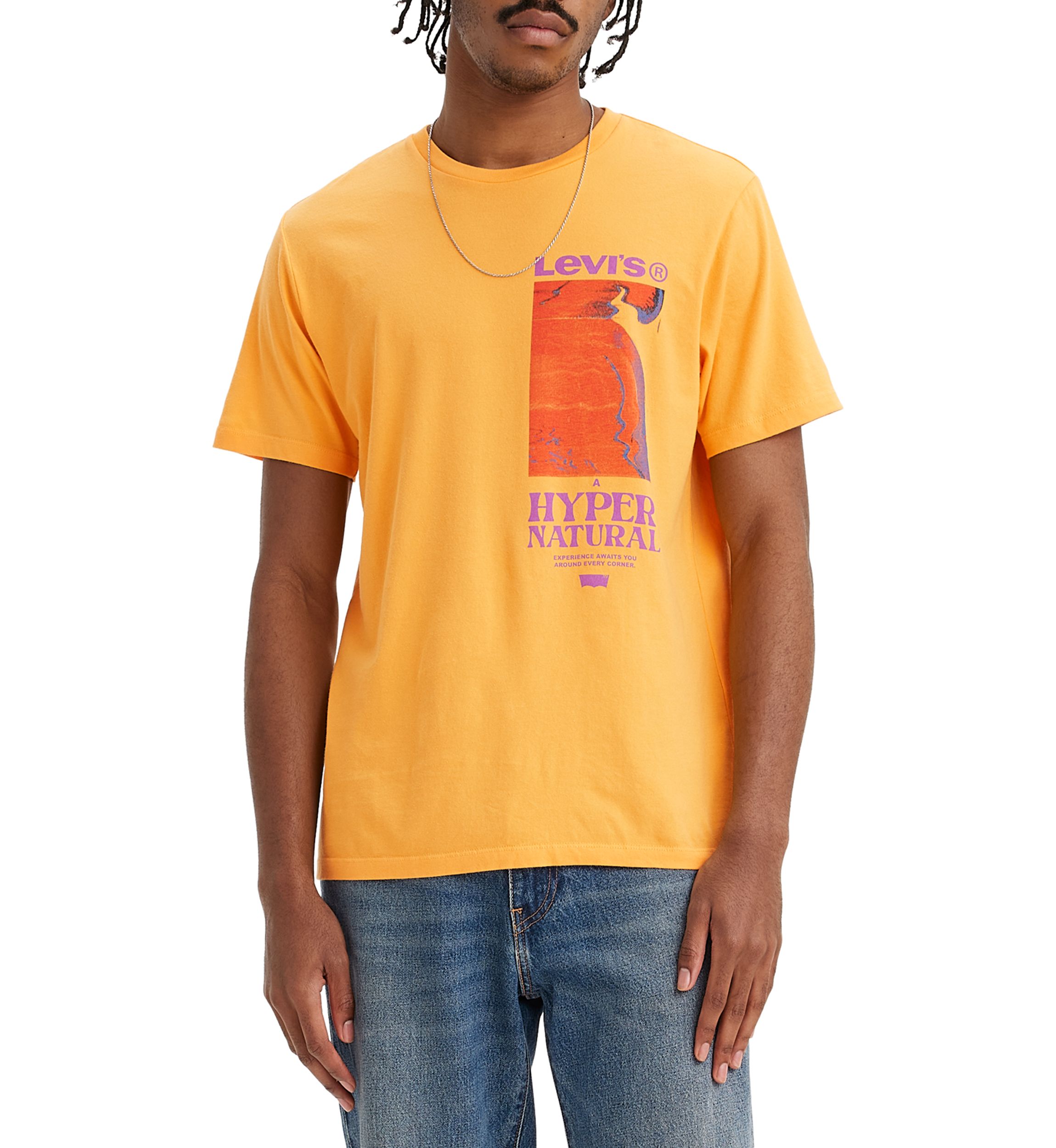 Short Sleeve Batwing Graphic T-Shirt