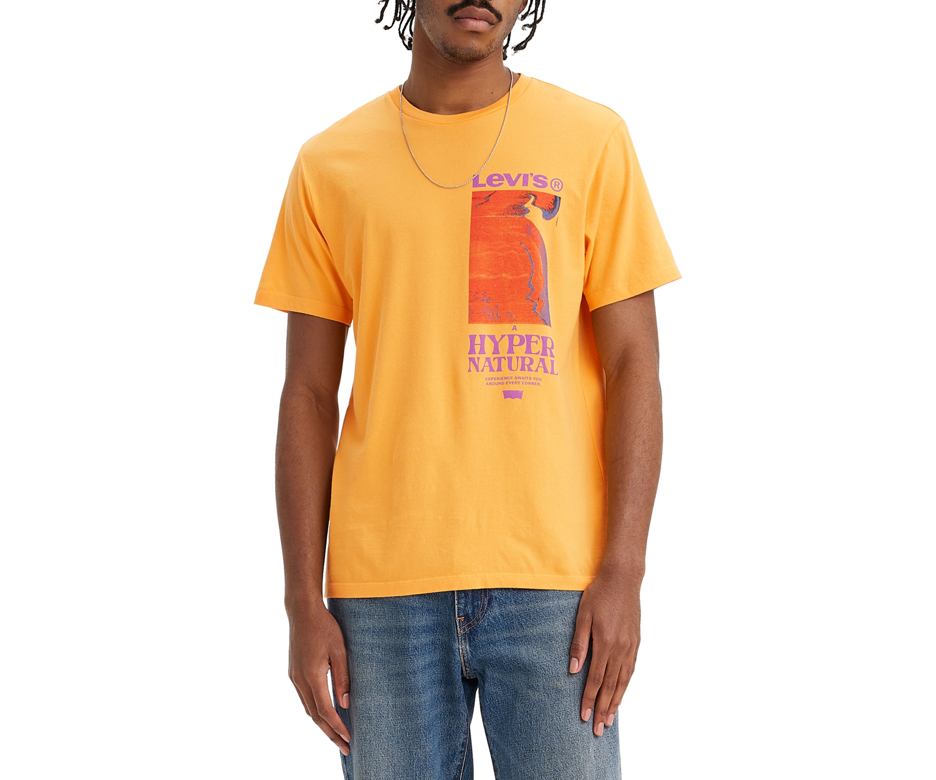 Short Sleeve Batwing Graphic T-Shirt
