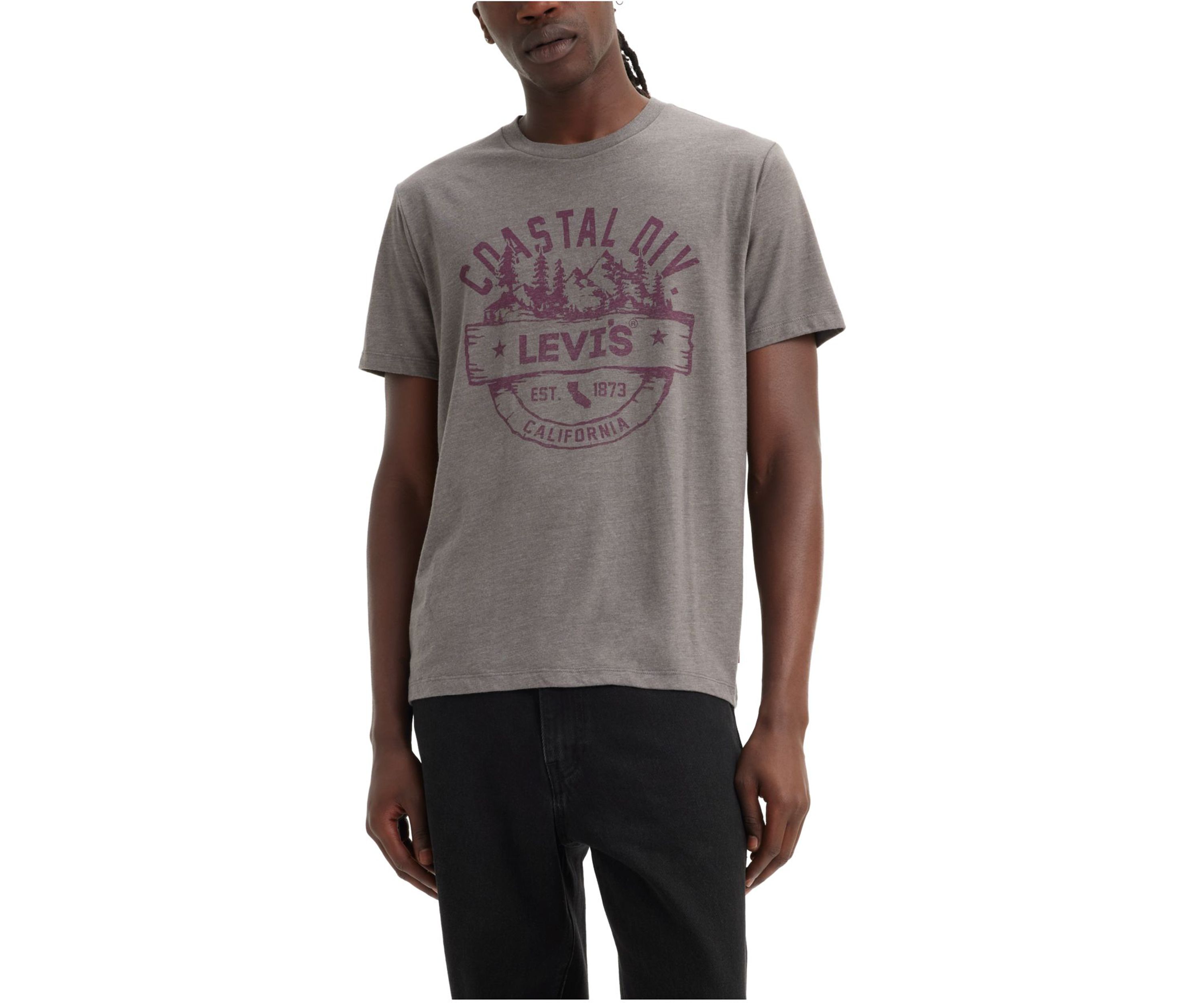 Short Sleeve Graphic Crew Neck T-Shirt