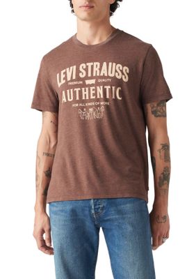 Levi's Men's Graphic Crew Neck T-Shirt, XLT Big
