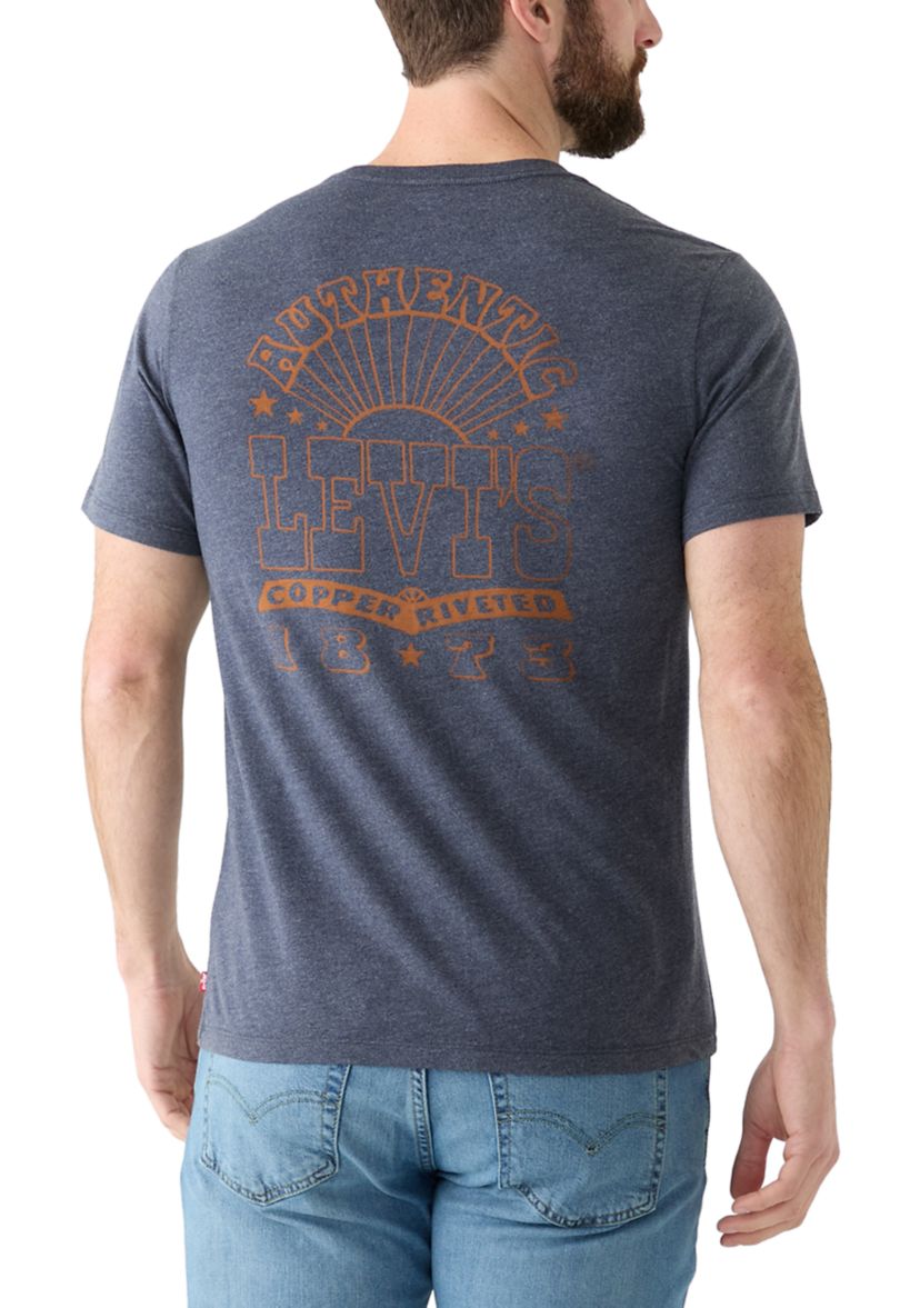 Crew Neck Graphic T-Shirt