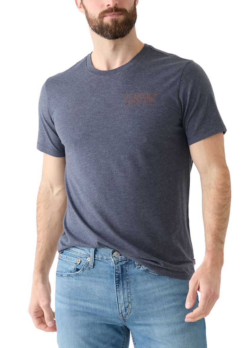 Crew Neck Graphic T-Shirt