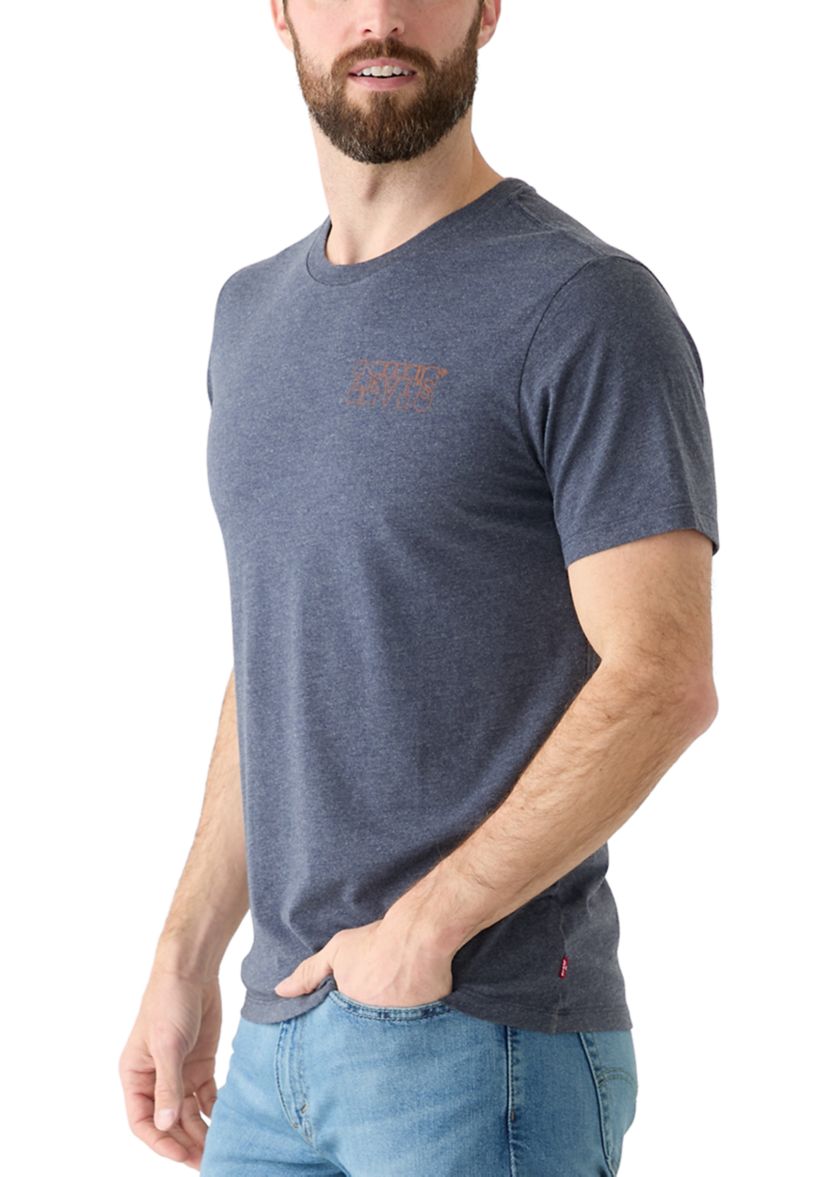 Crew Neck Graphic T-Shirt
