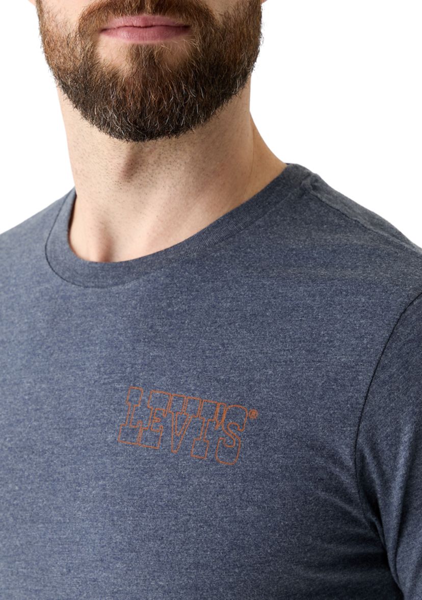 Crew Neck Graphic T-Shirt