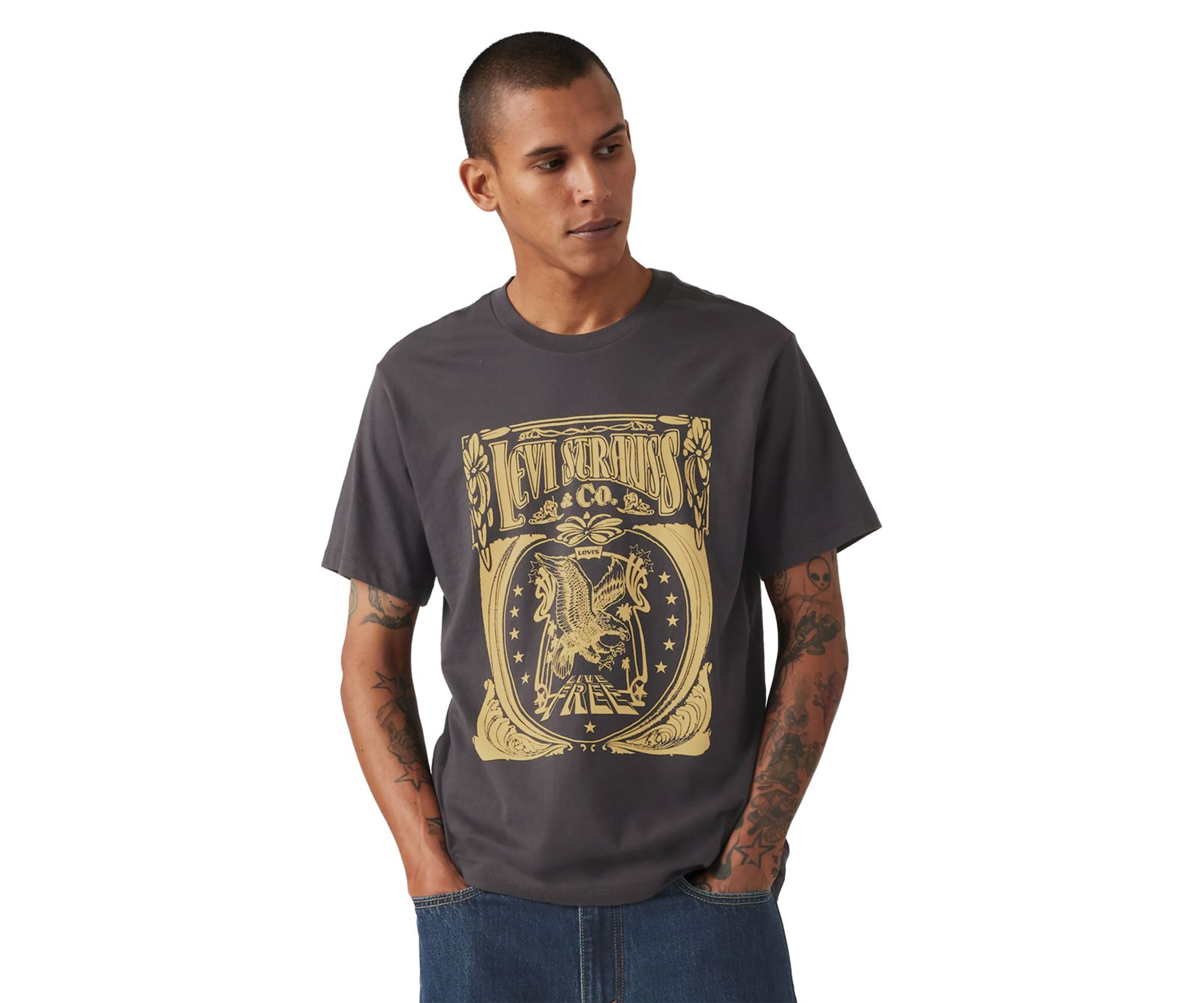 Graphic Crew Neck T-Shirt