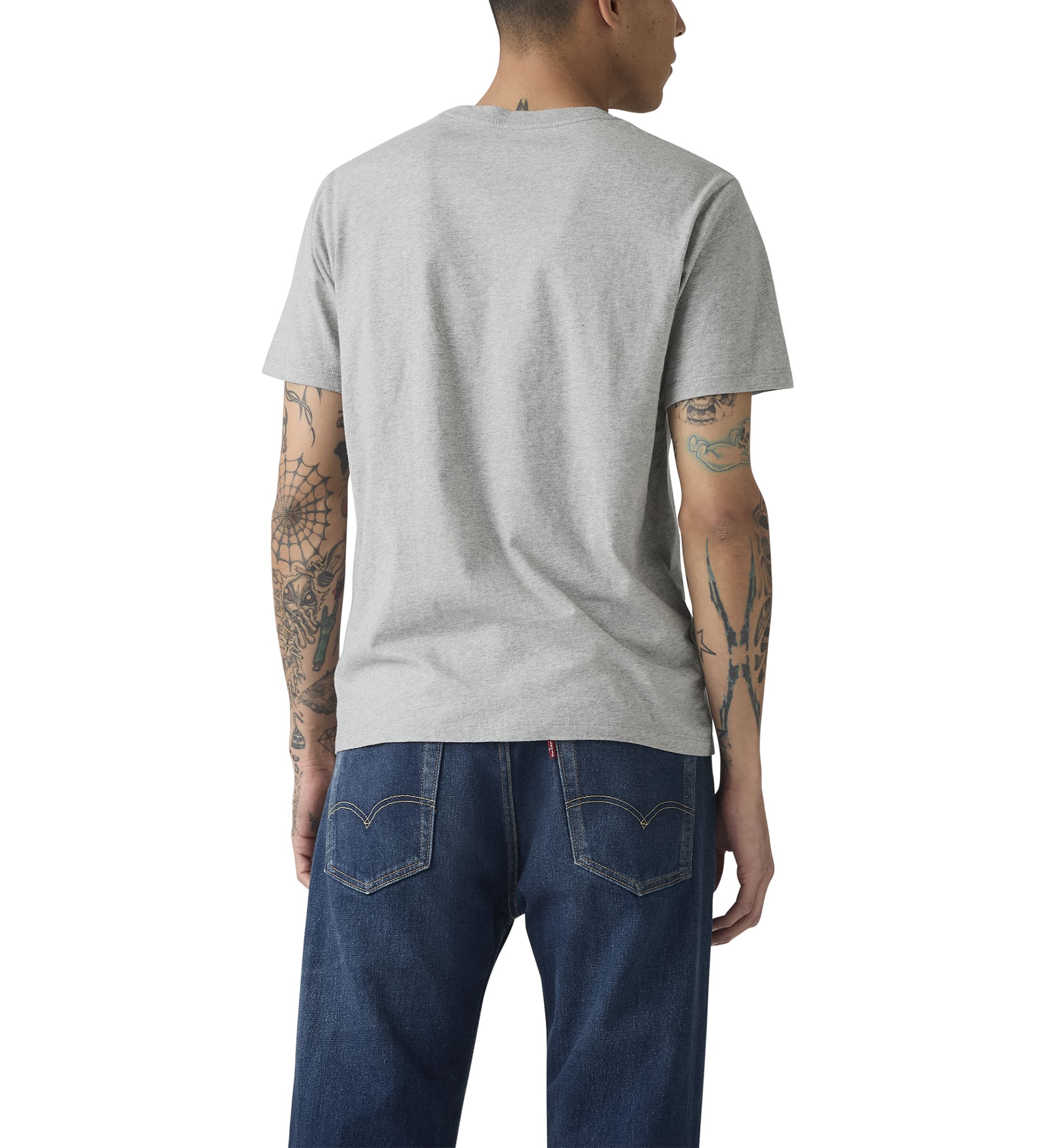 Camo Batwing Front Graphic T-Shirt