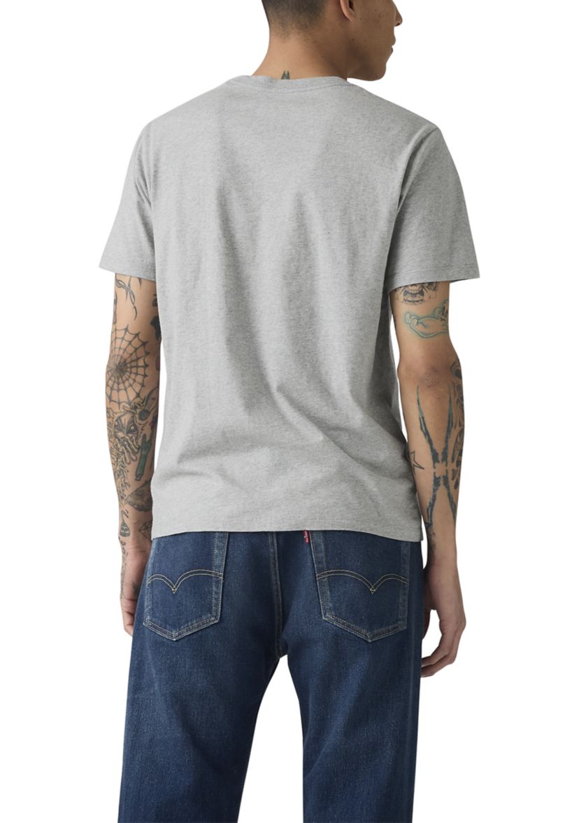 Camo Batwing Front Graphic T-Shirt