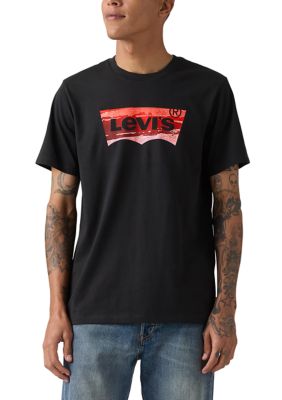 Levi's Men's Graphic Coastal Batwing Shirt, Medium