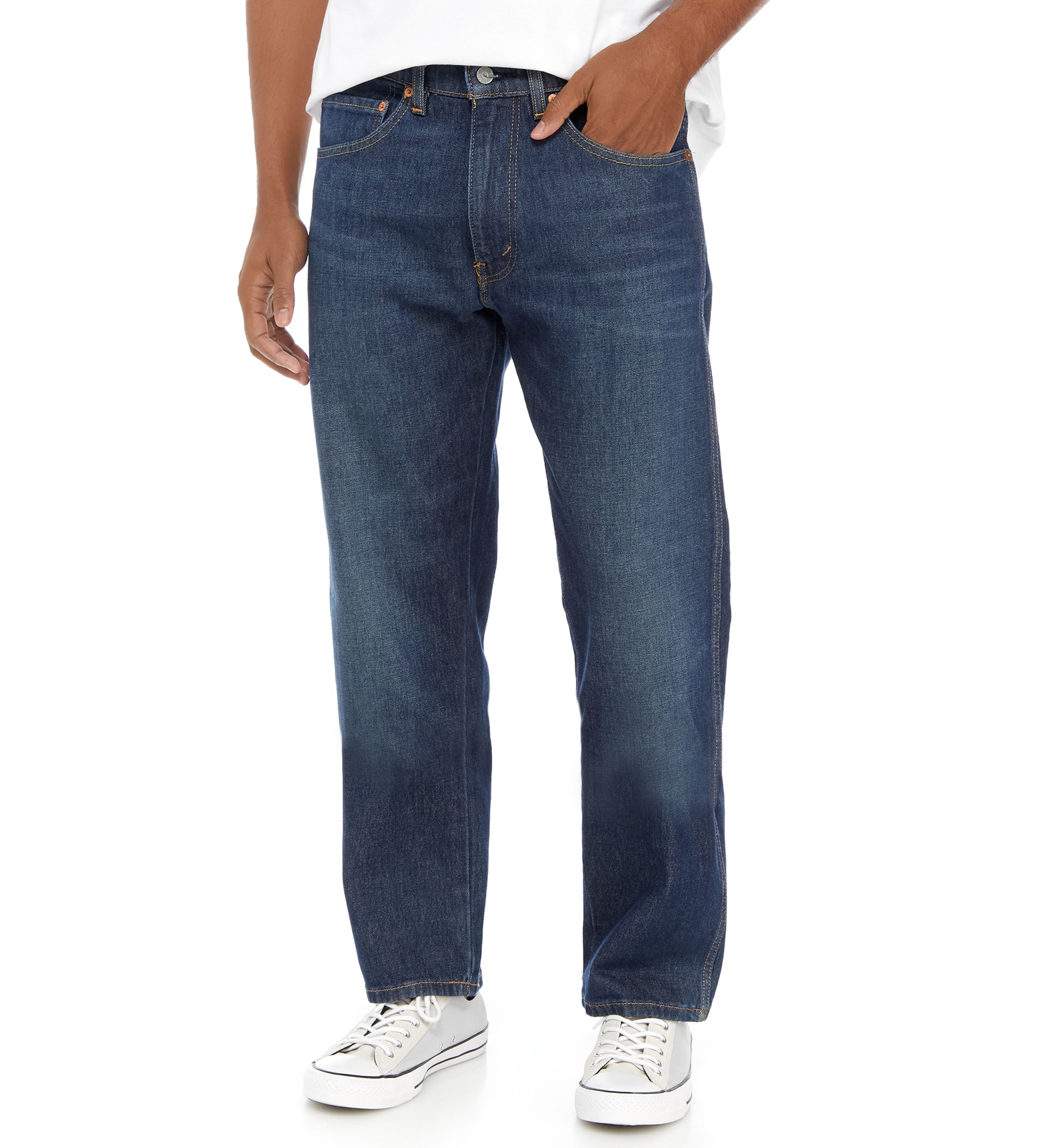Straight Leg Regular Fit Jeans