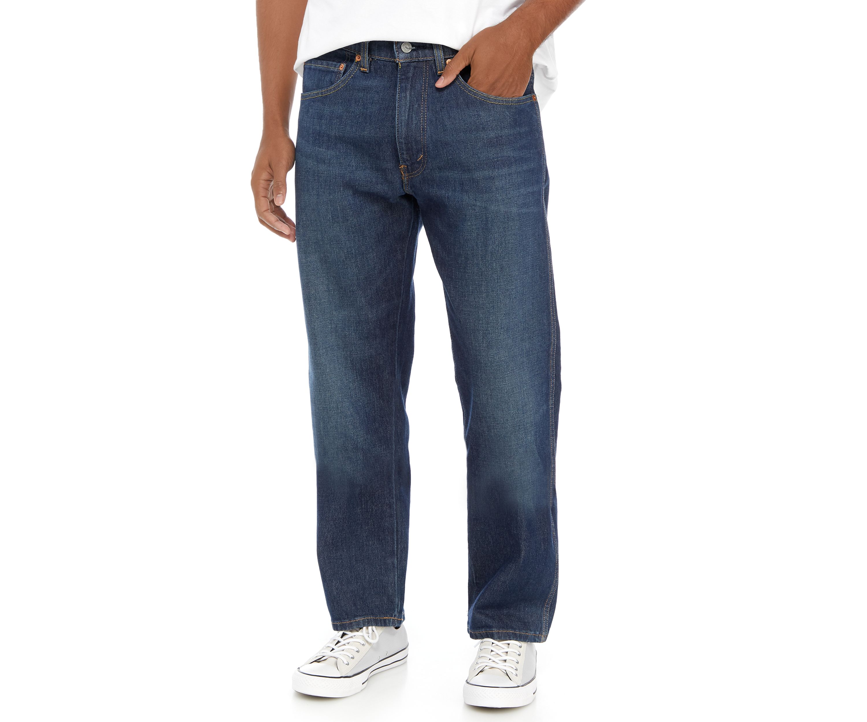 Straight Leg Regular Fit Jeans