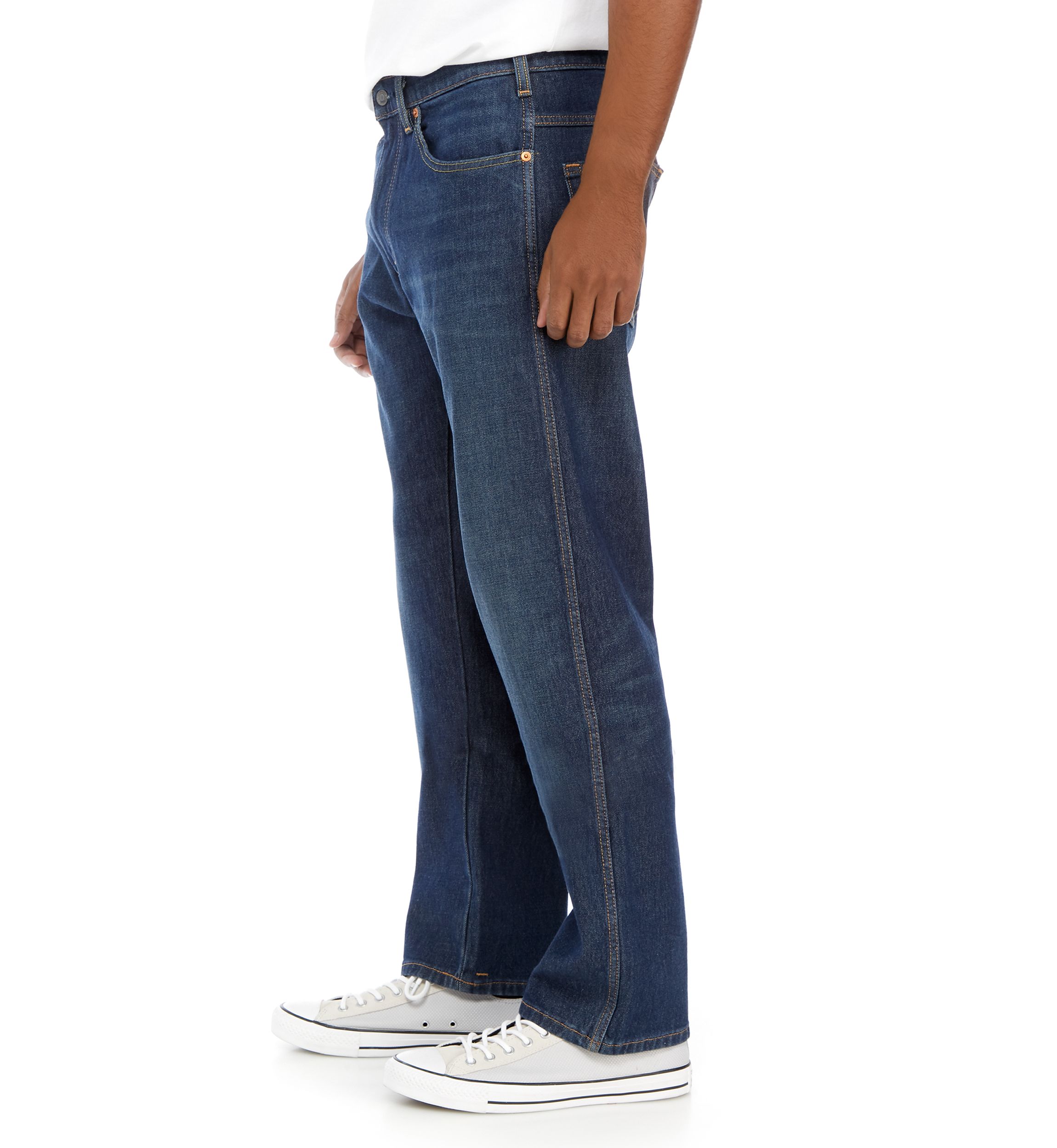 Straight Leg Regular Fit Jeans