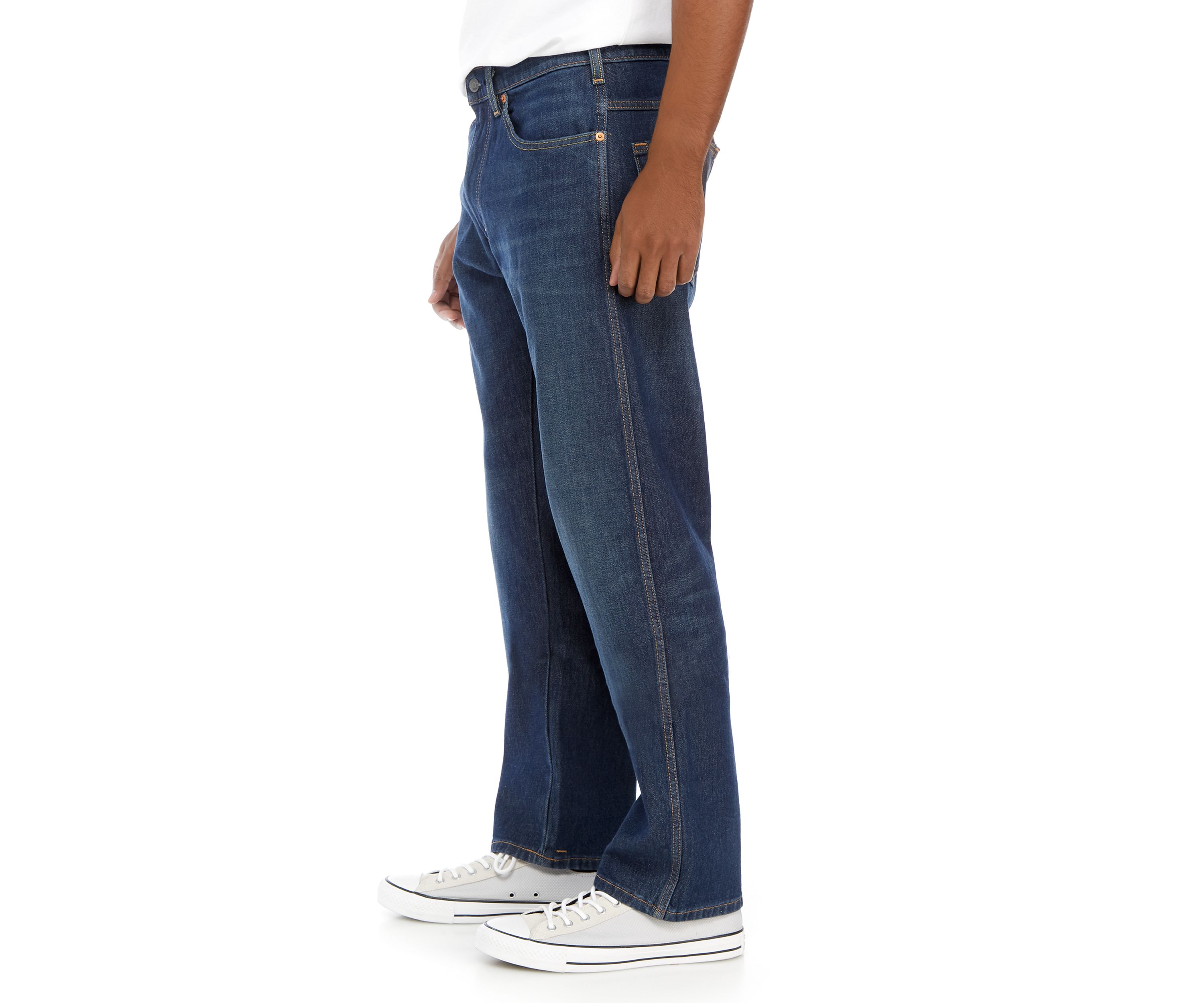 Straight Leg Regular Fit Jeans