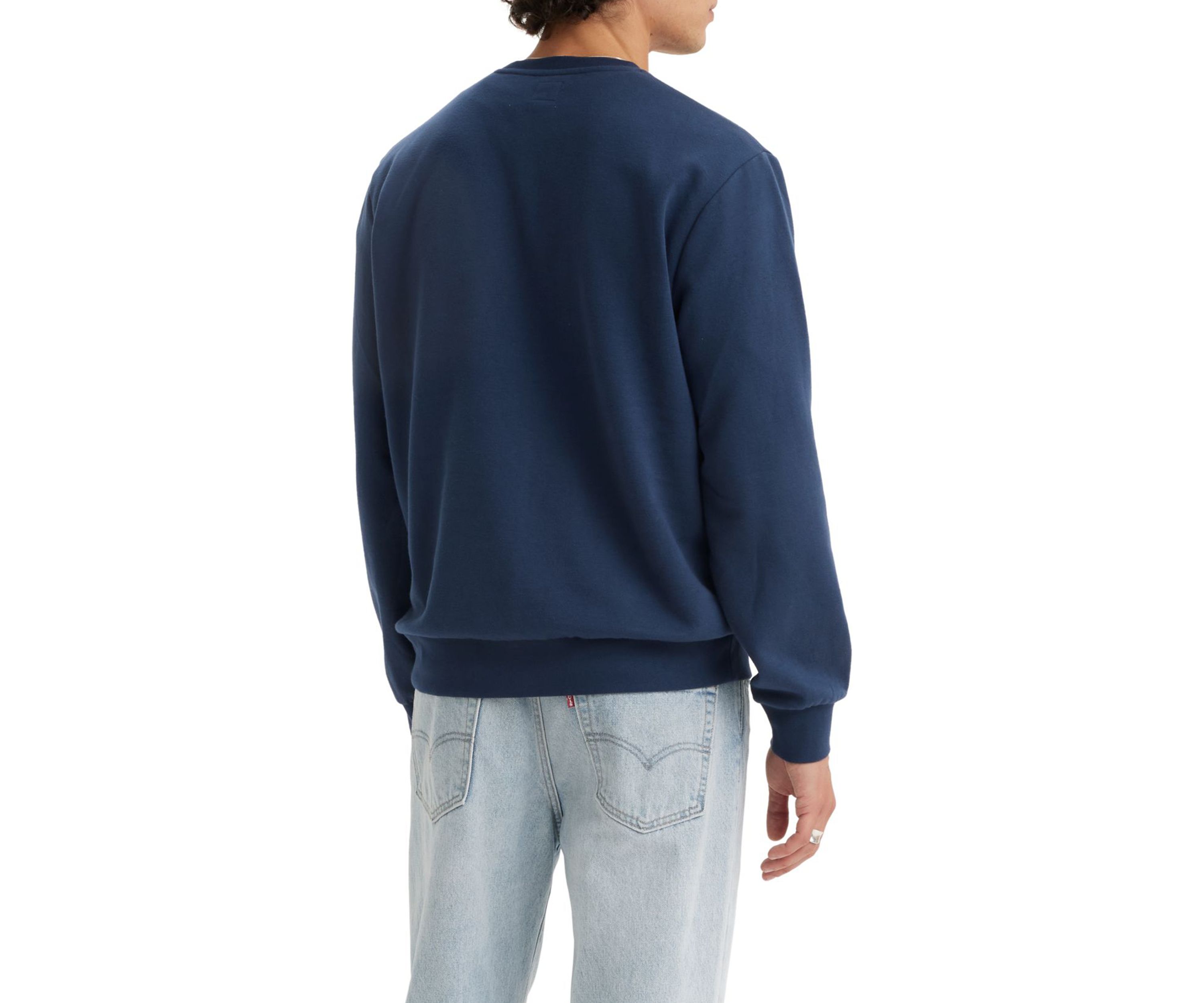Standard Fit Graphic Crew Neck Sweatshirt 
