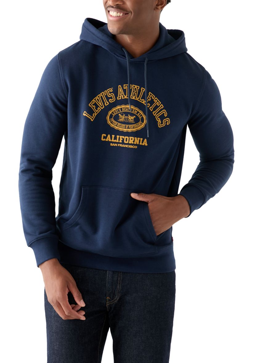 Crest Front Graphic Hoodie