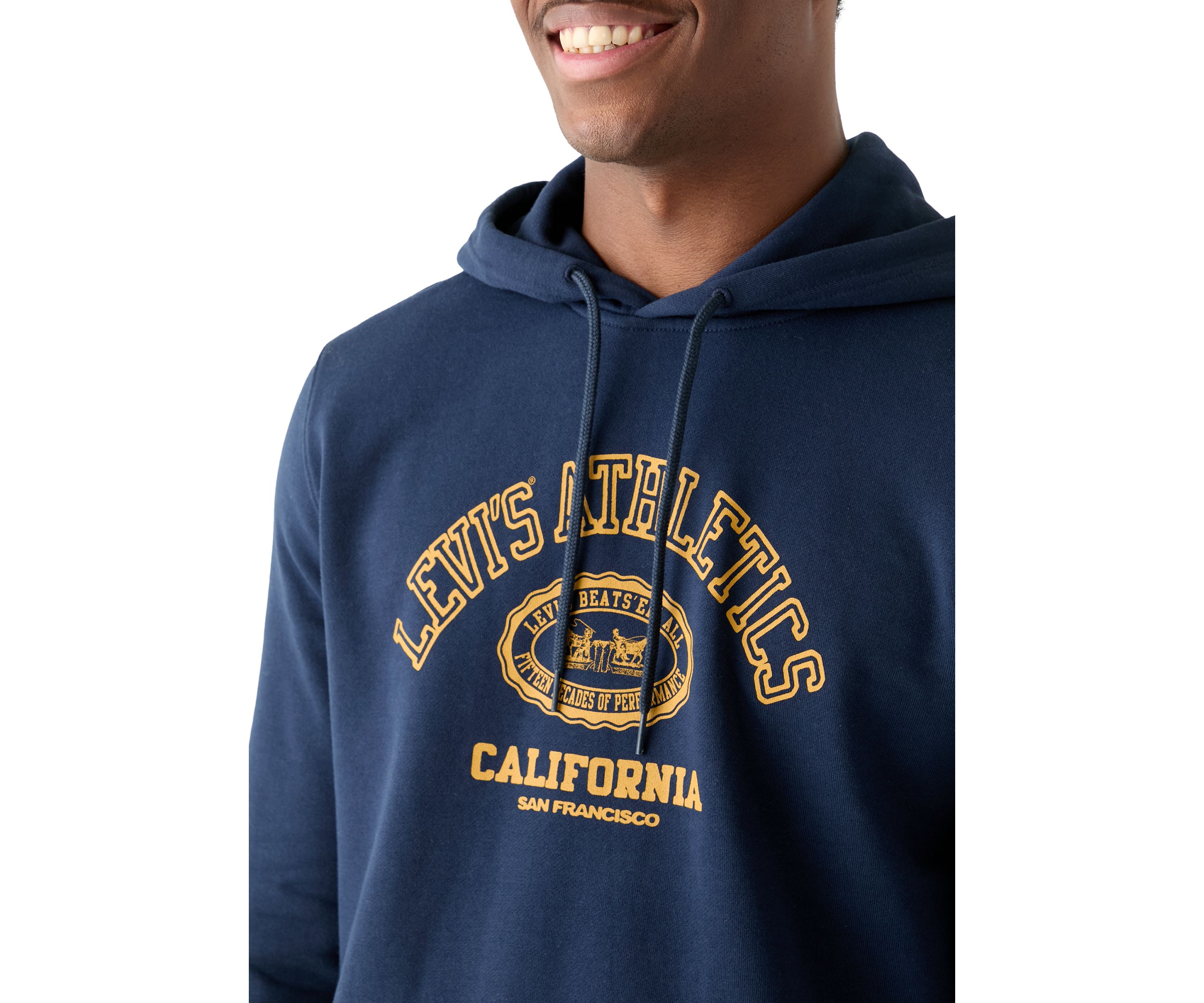 Crest Front Graphic Hoodie