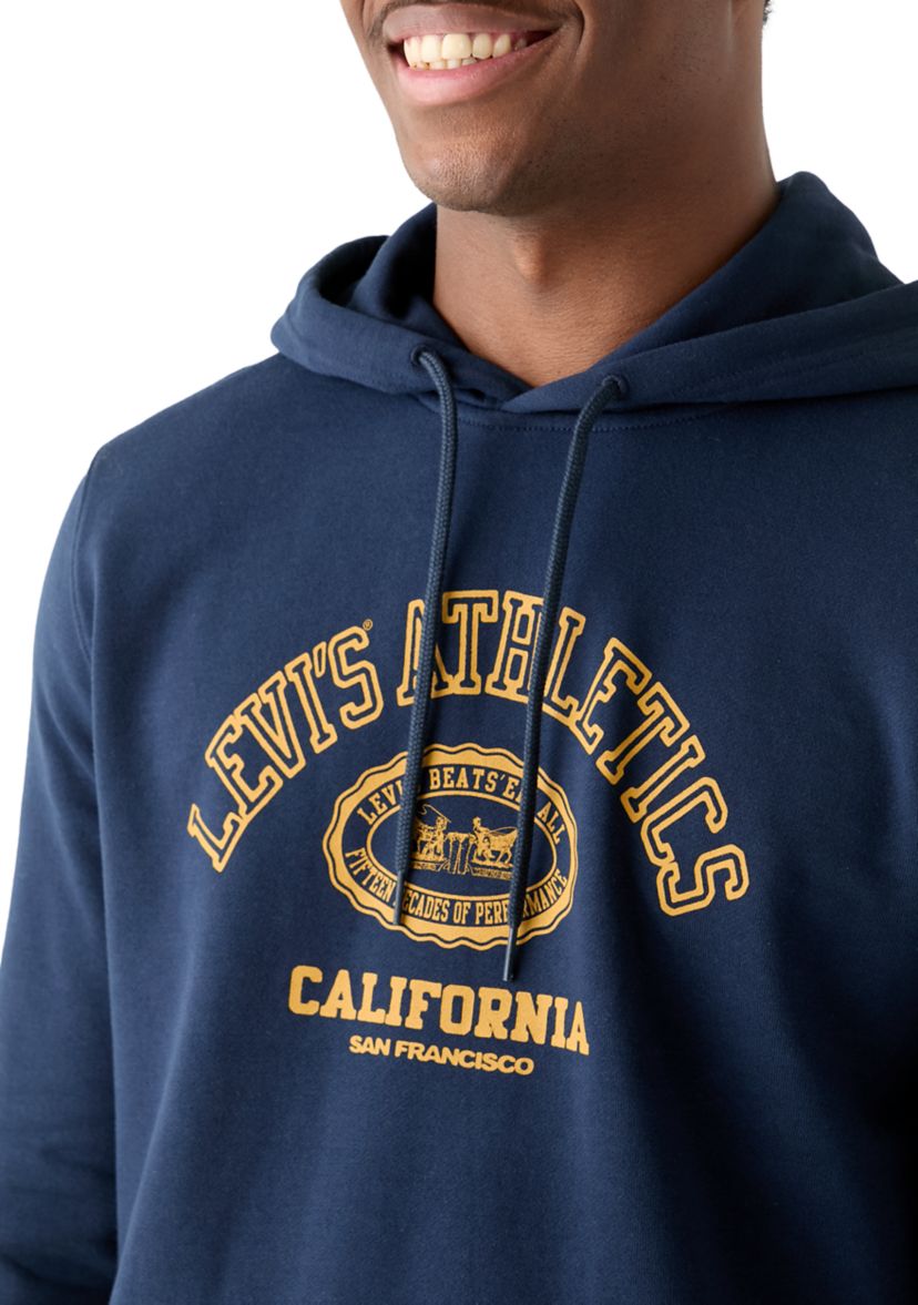 Crest Front Graphic Hoodie