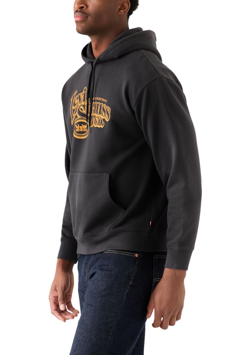 Relaxed Two Horse Graphic Hoodie