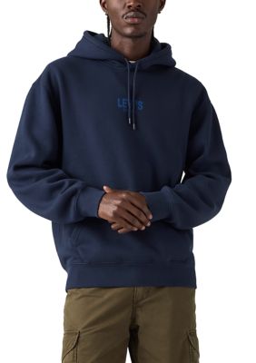 Levi's Men's Levi Strauss Dry Goods Relaxed Graphic Fleece Hoodie