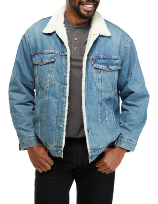 Levi's® Big & Tall Sherpa Trucker Jacket | belk