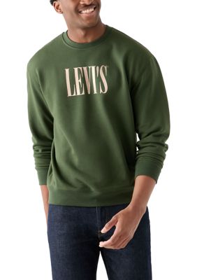Levi's Men's Relaxed Graphic Crew Neck Sweatshirt