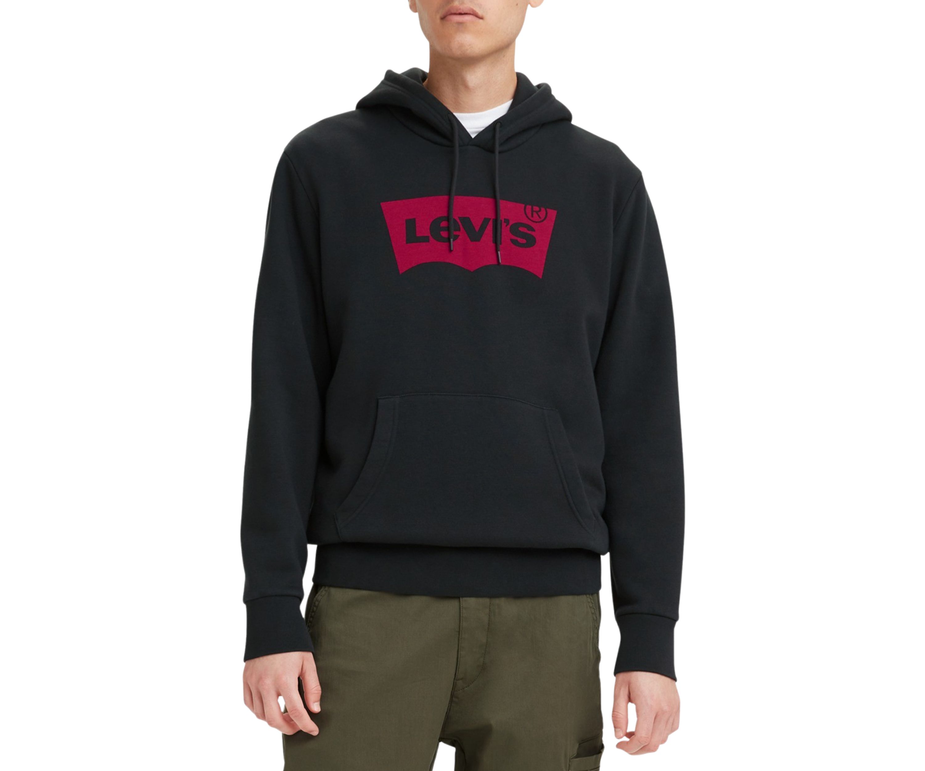 Jet Black Graphic Hoodie