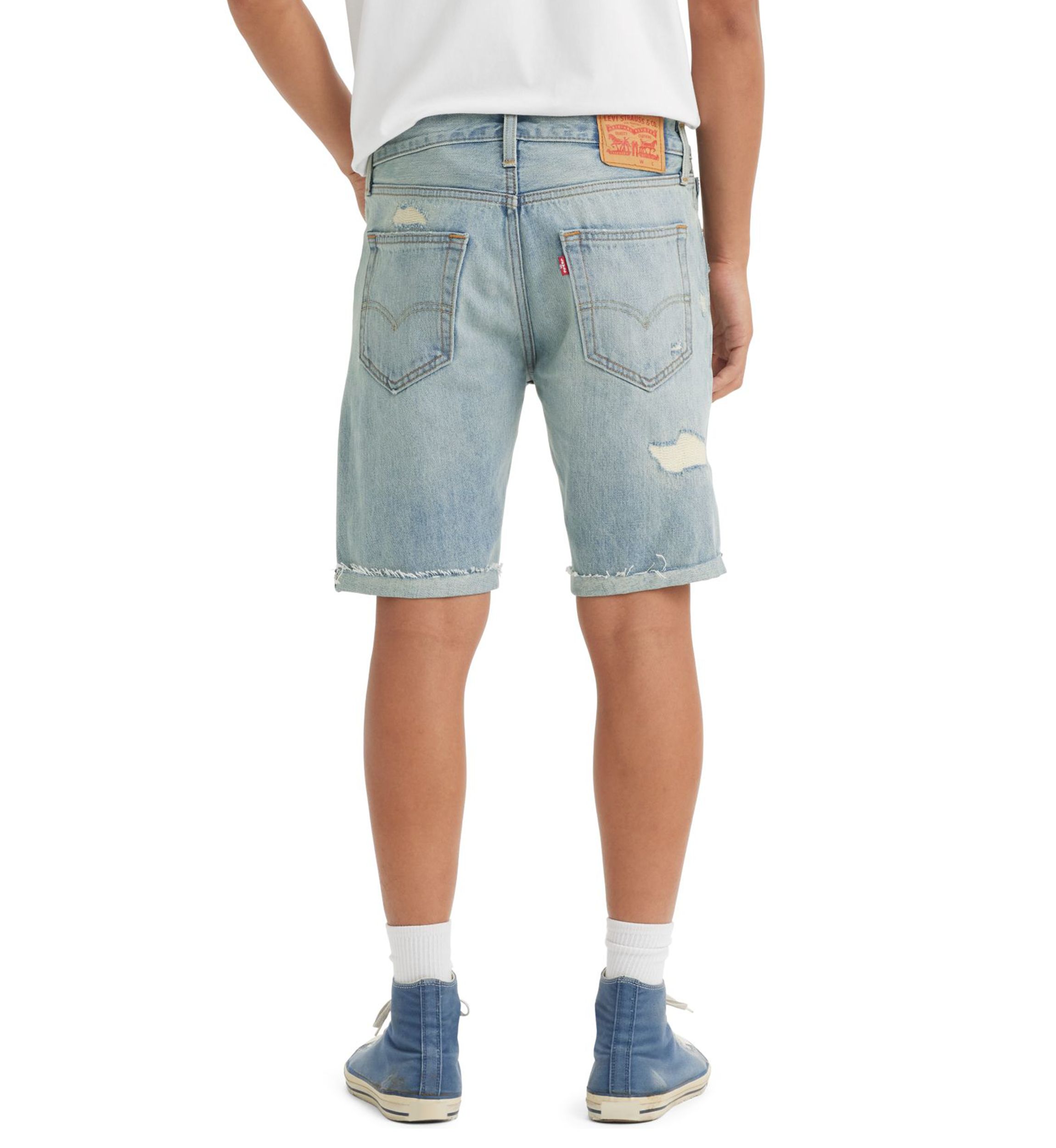 412 Slim Fit Denim Shorts