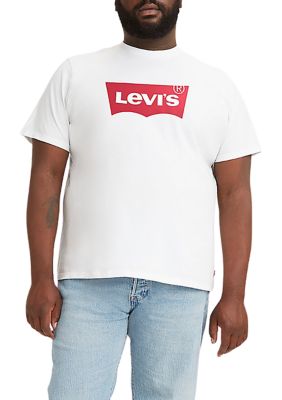 Levi's Men's Big & Tall Short Sleeve Batwing Logo Graphic T-Shirt