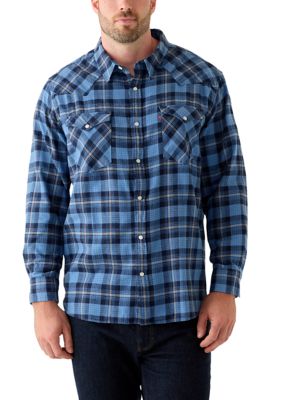 Levi's Men's Big & Tall Western Shirt