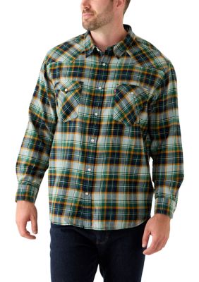 Levi's Men's Big & Tall Western Shirt, 2XL