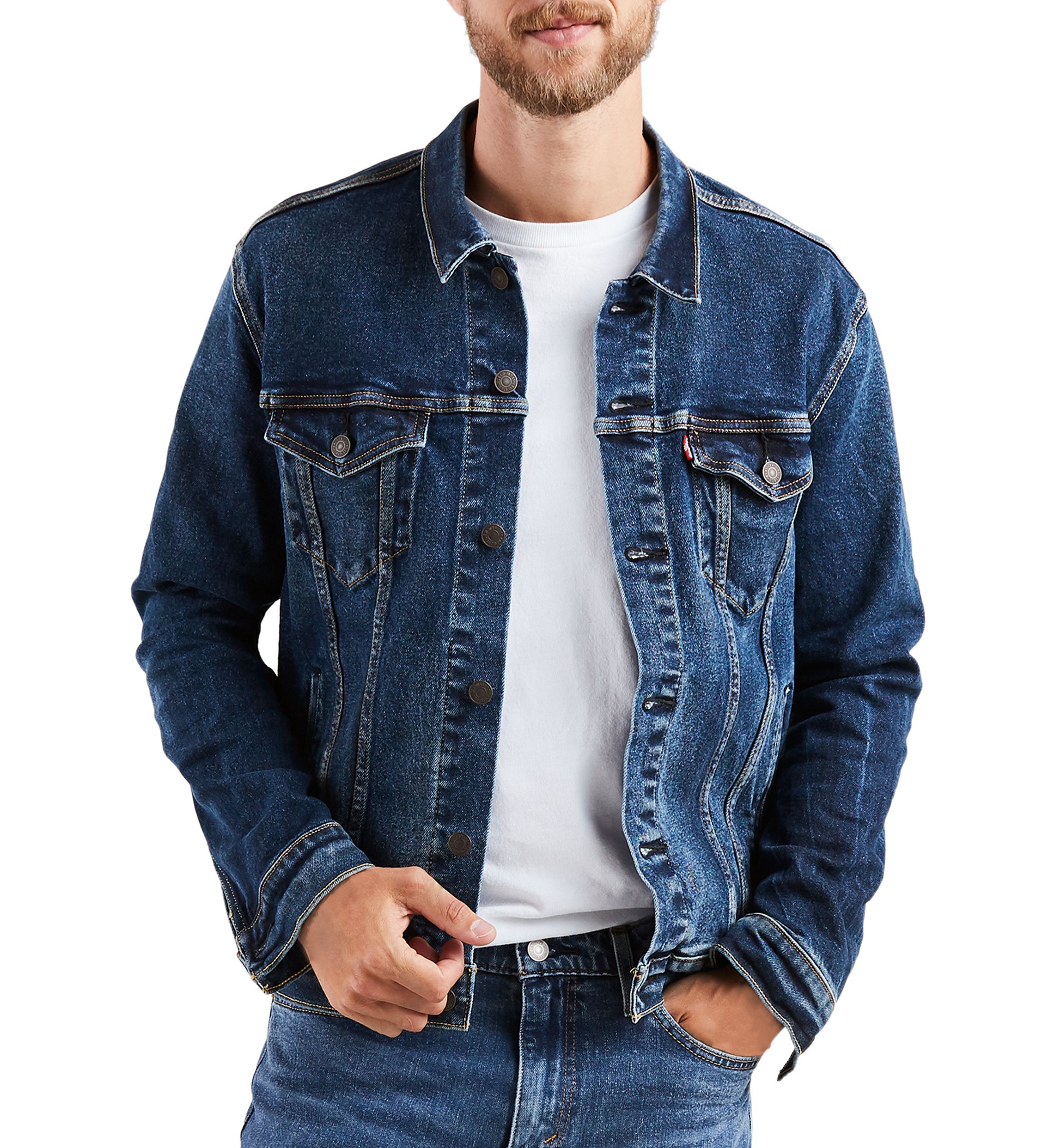 Big & Tall Big Trucker Jean Jacket