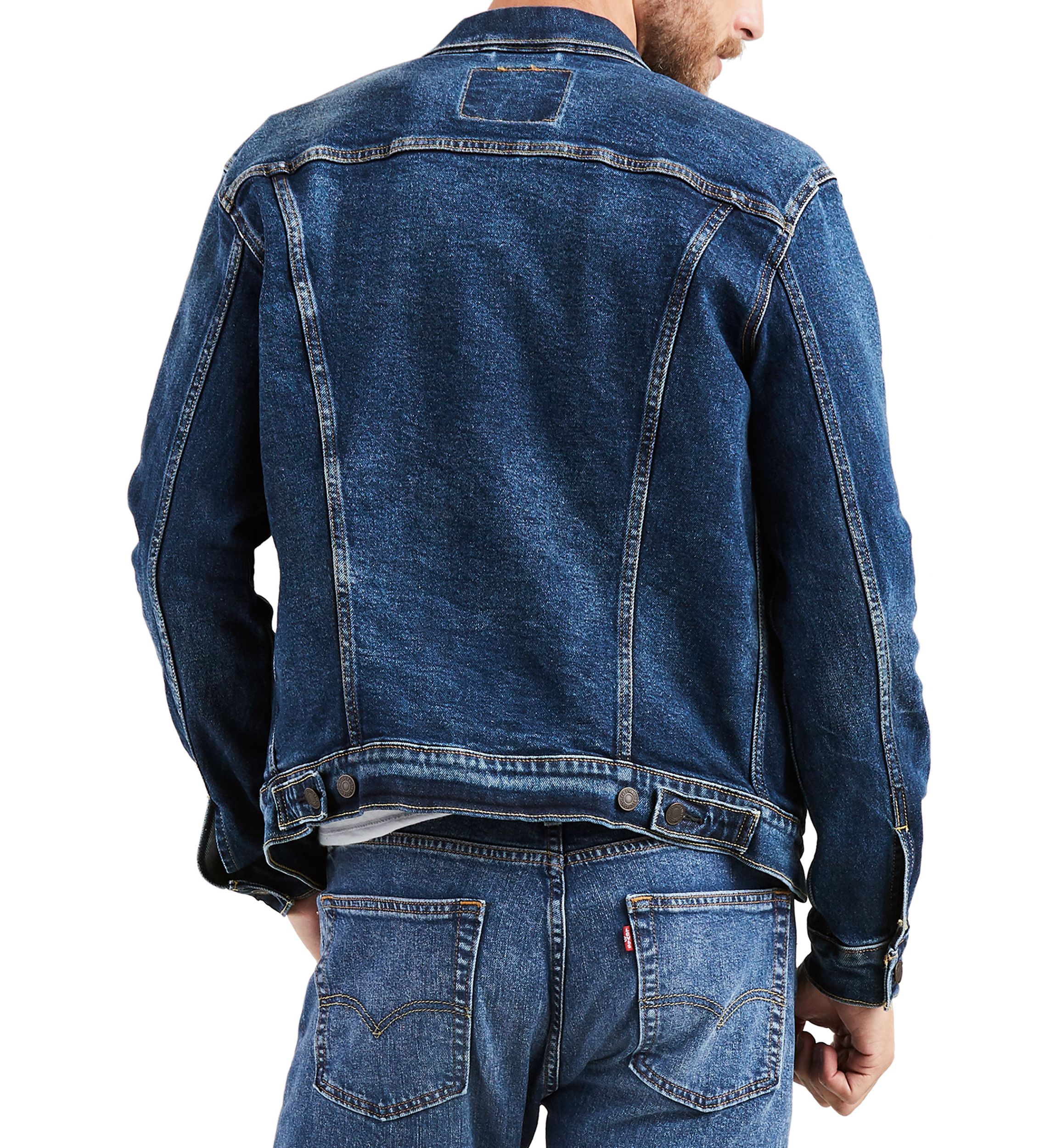 Big & Tall Big Trucker Jean Jacket